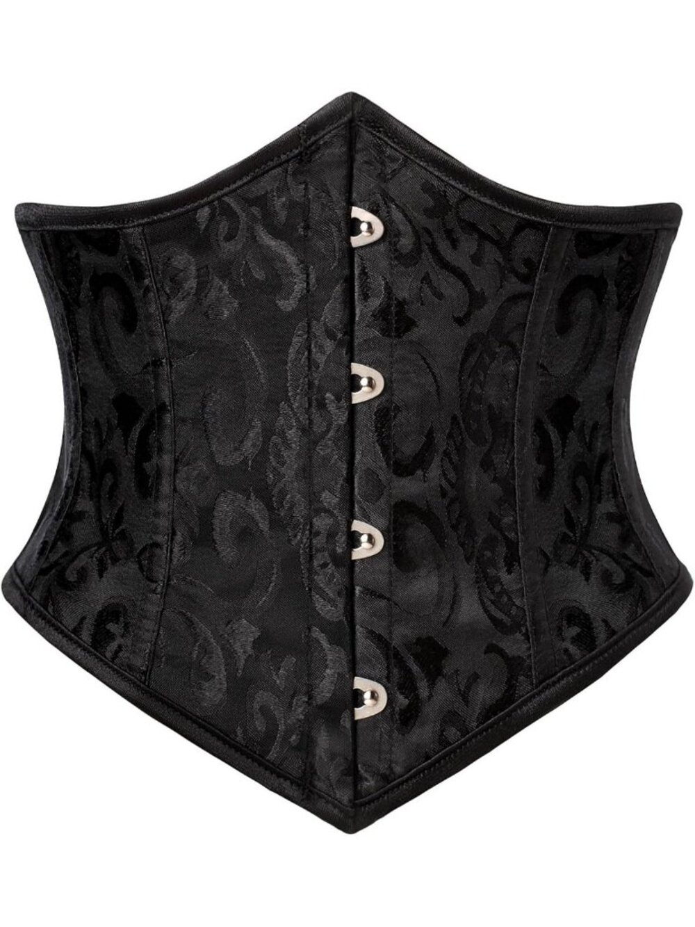 Stylish Fishbone Wide Corset Belt for Women - Trendy Pirate-Inspired Accessory